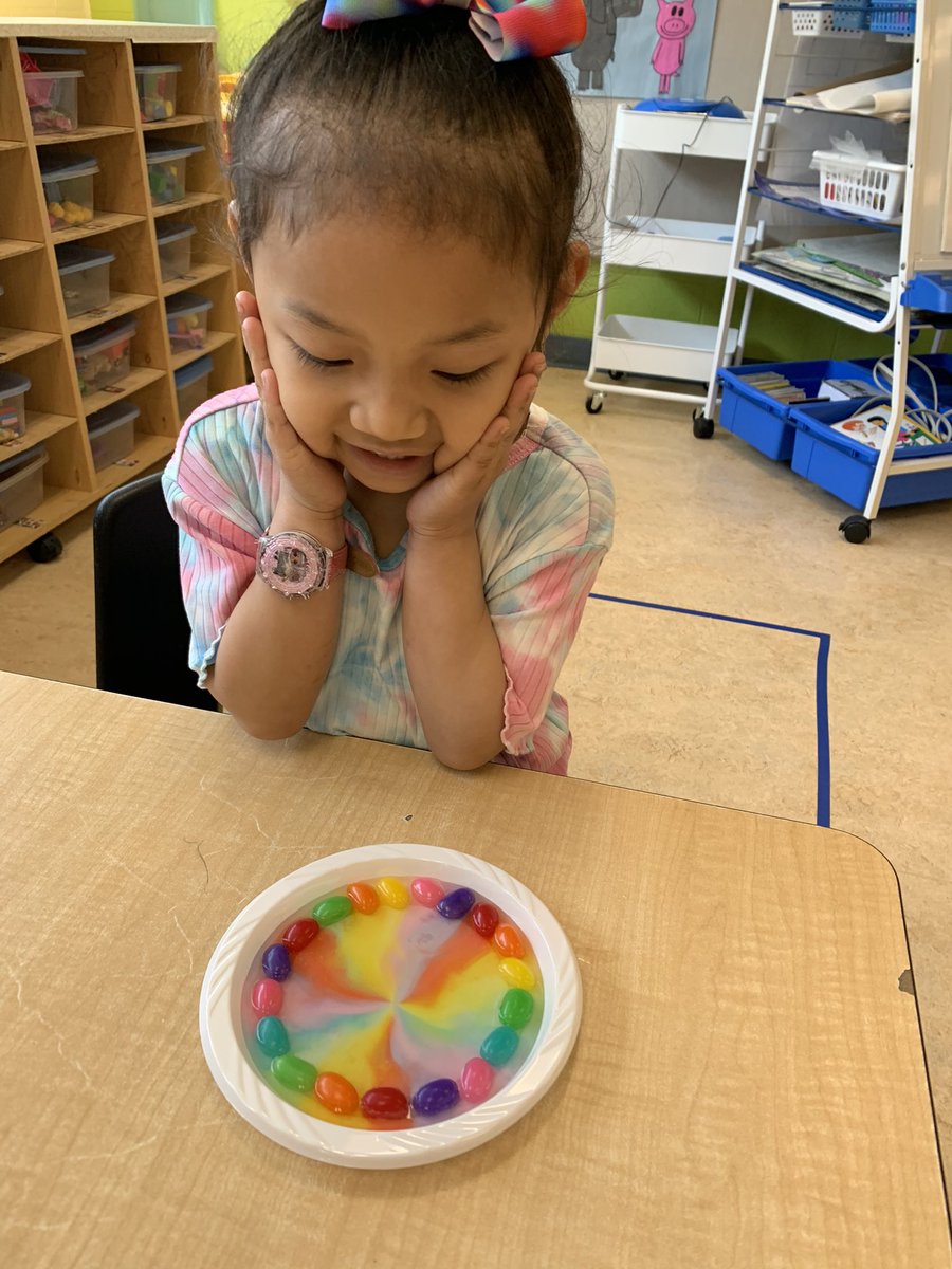 bluecastle24's tweet photo. We made rainbows 🌈 today! @QEPSKnights https://t.co/R5qUdz6cBD