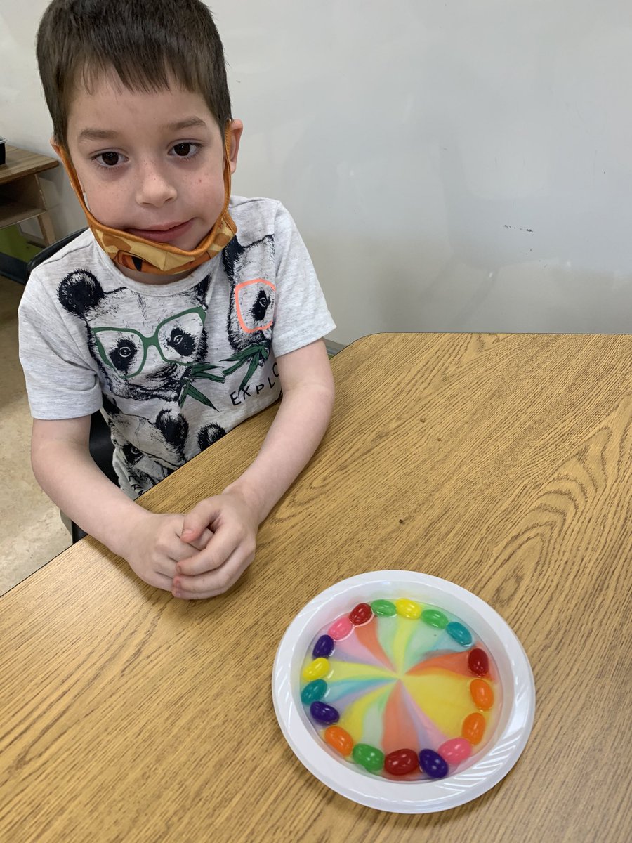 bluecastle24's tweet photo. We made rainbows 🌈 today! @QEPSKnights https://t.co/R5qUdz6cBD