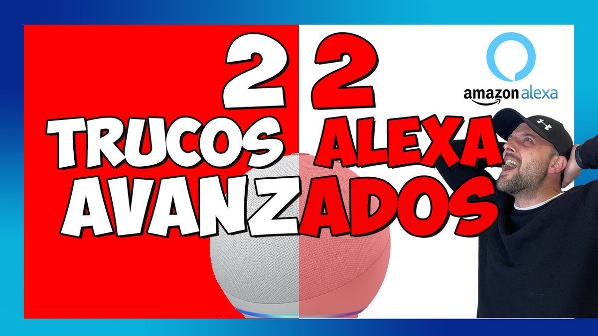GaridriYT's tweet photo. 👉🏼 #22 TRUCOS AVANZADOS para ALEXA | Cómo SACARLE el MEJOR provecho a AM... https://t.co/wa3pn182yp a través de @YouTube https://t.co/IdY5YM9LqO