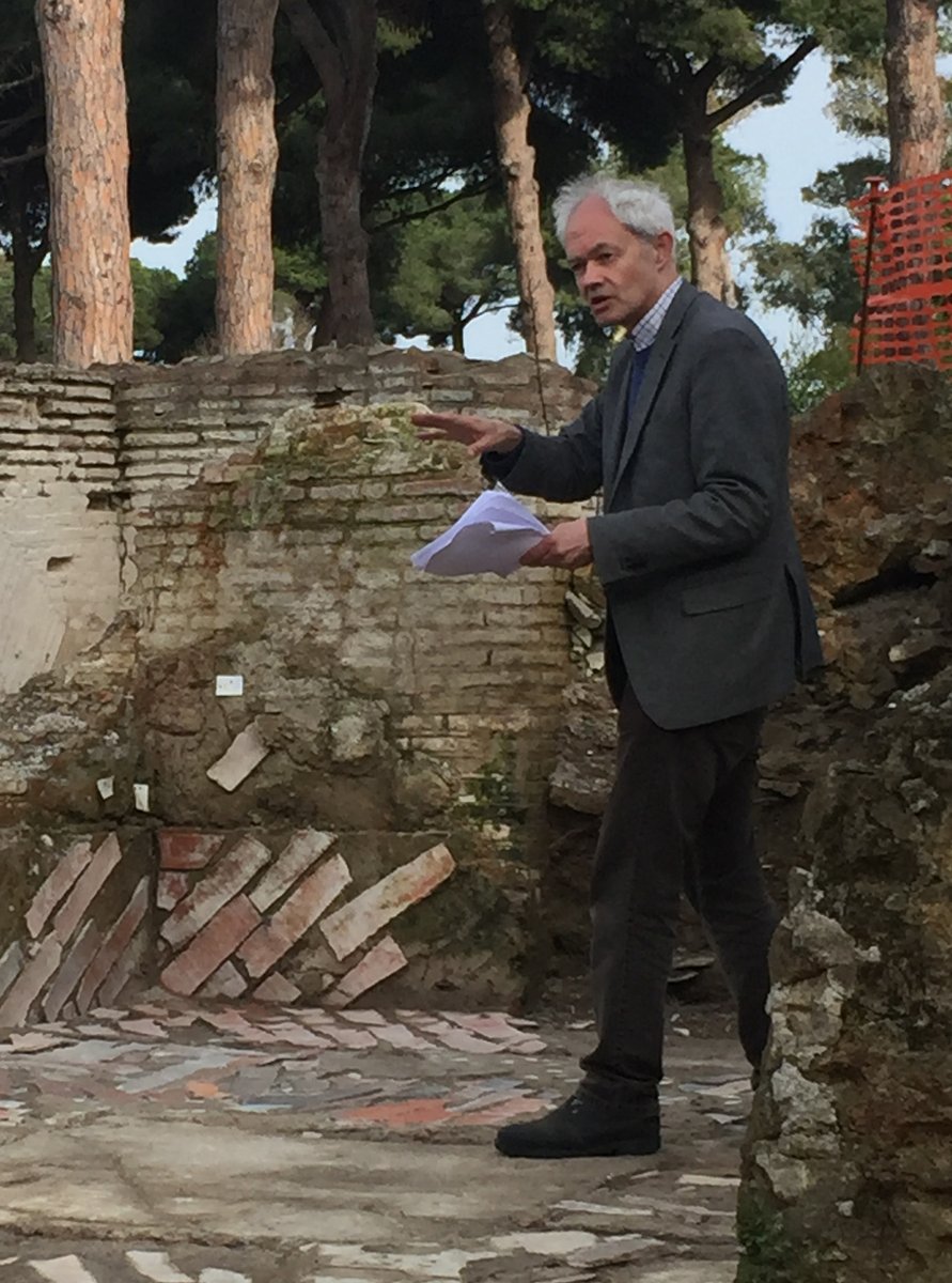 stephenjohnkay's tweet photo. Lost for words. Simon Keay has been a huge influence on me. A brilliant scholar, a generous, kind and passionate man. Learnt of his passing this morning as I was at Portus pursuing our research @the_bsr @sotonarch @parcostiantica. Will be greatly missed. Cheers boss x https://t.co/5sqXX3ljBf