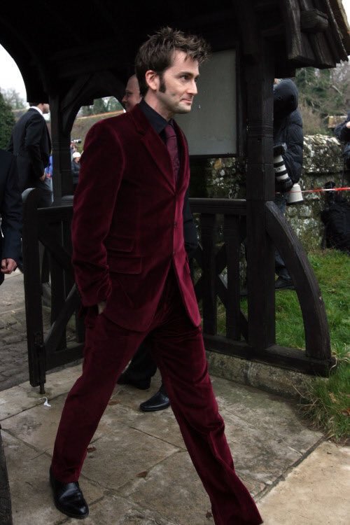 April 8th favourite outfitThere's something about the red velvet suit