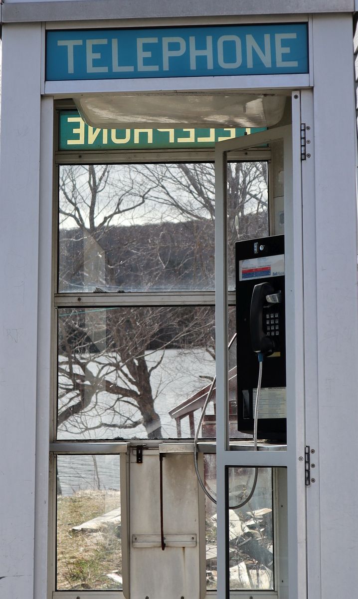 Alien craft from alternate dimension found in Cape Breton. Authorities are investigating. #payphone #retrophone #XFiles