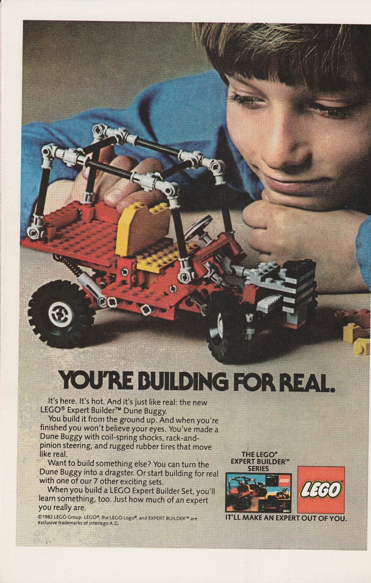 TheBackCover1's tweet photo. Lego's again?! I'm begging to think @LEGO_Group had a monopoly on comic book ads back in the 80's. #comics #comicbooks #LEGO Front cover reveal in the comments below. https://t.co/ZJHajzY15C
