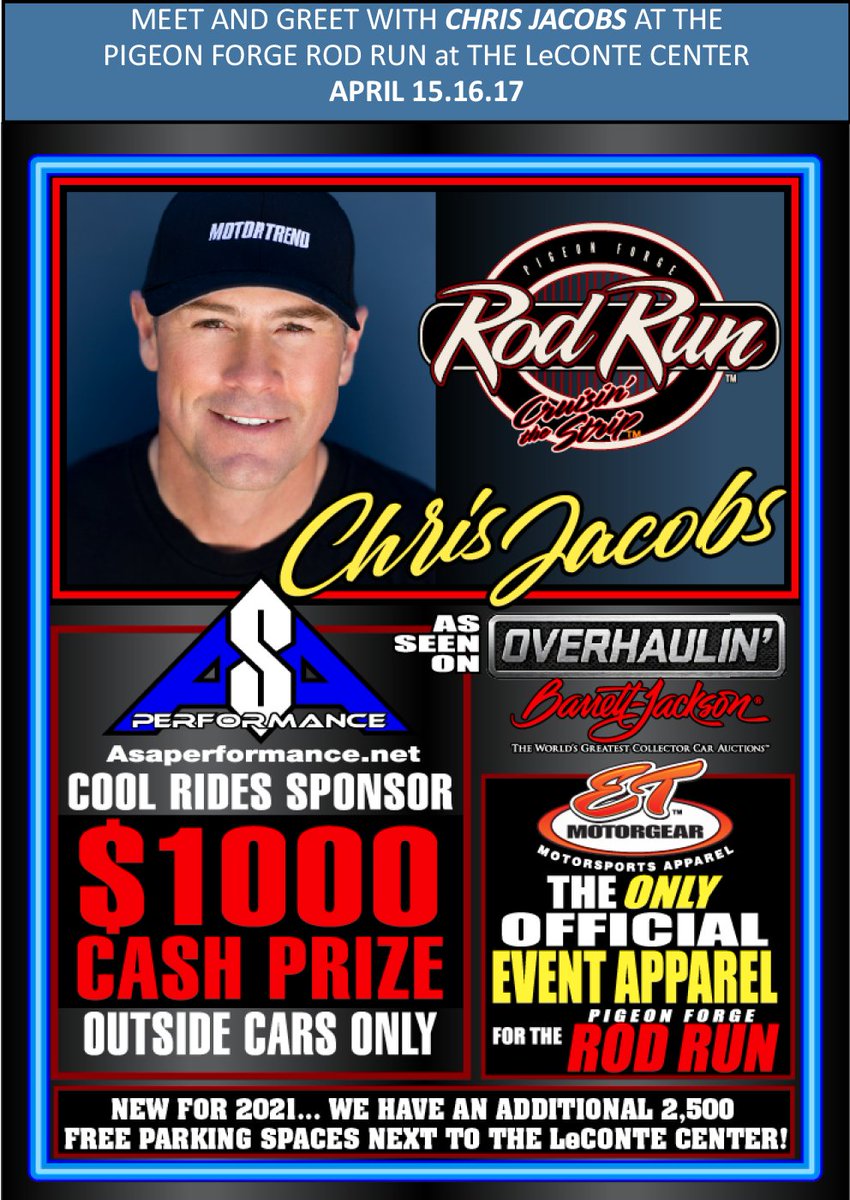 corvetteexpo's tweet photo. MEET CHRIS JACOBS AT THE PIGEON FORGE ROD RUN - APRIL 15.16.17 ALL THREE DAYS - https://t.co/cP8GFl4YMO https://t.co/0hXFA8CrYk
