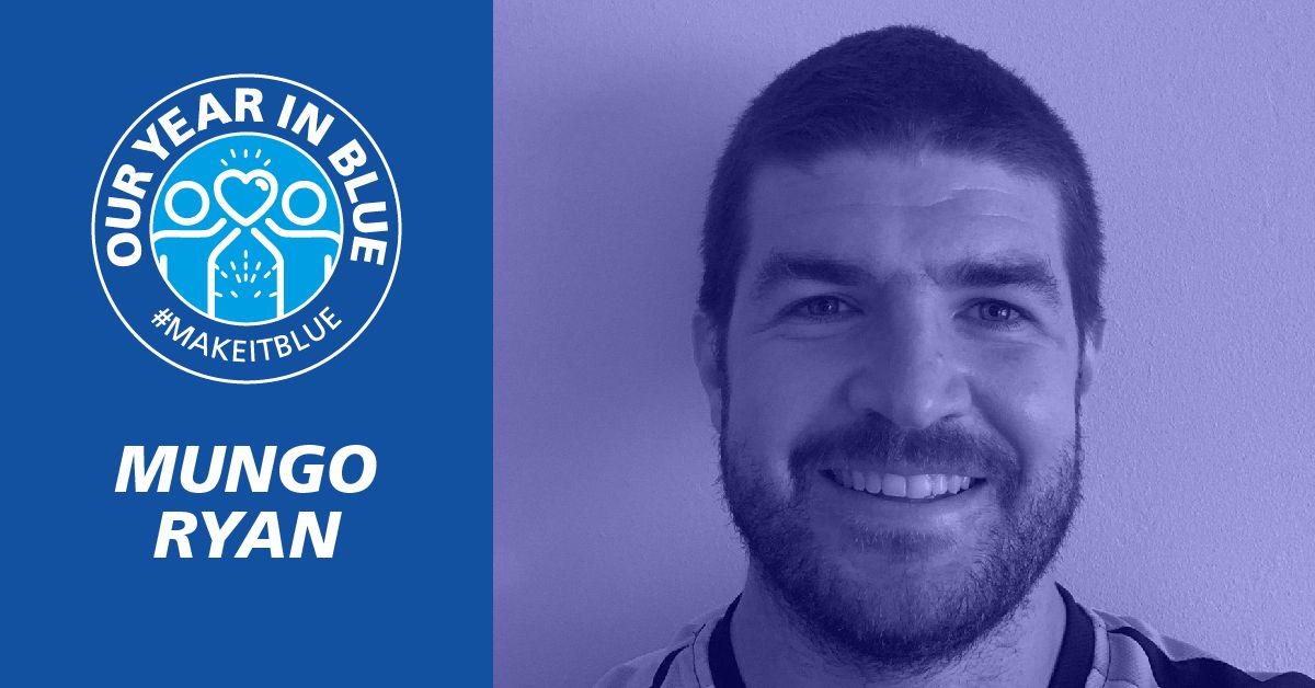 makeitblueuk's tweet photo. Looking back over #MakeItBlue’s amazing year, our admin anchor and company Director, Mungo Ryan says: “Announcing our first donation of £4,000 to Helen Moon @EventWellUK was so heart-warming.  That real personal gratitude from the ground hit me like a ton of bricks. #eventprofsuk https://t.co/2vbYzfWMdk