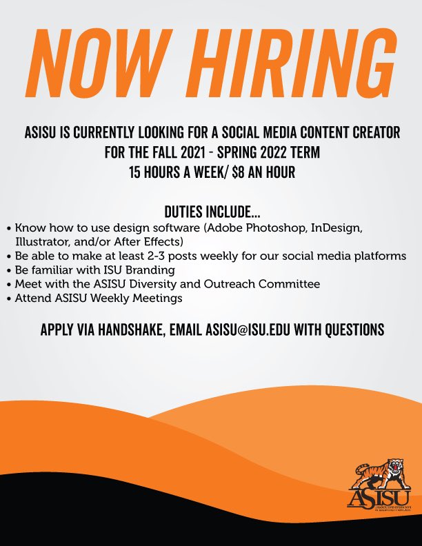 ASISU (Student Body) tweet media