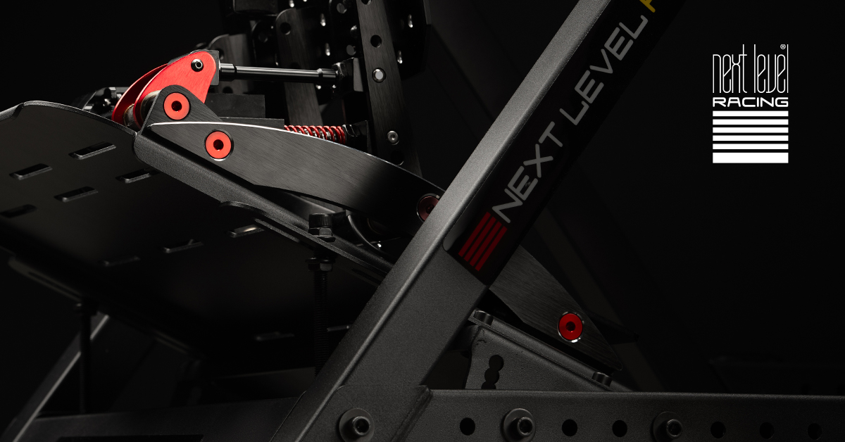 nextlvlracing's tweet photo. Make the most of your high-end pedals with the solid braking plate of the Next Level Racing® GTtrack. We all know braking is a crucial part of being faster so getting a solid base for your pedals is a must.

Buy now: https://t.co/hmyclePdJS

#nextlevelracing #simracing #racingsim https://t.co/YM5q8uJ5ZT