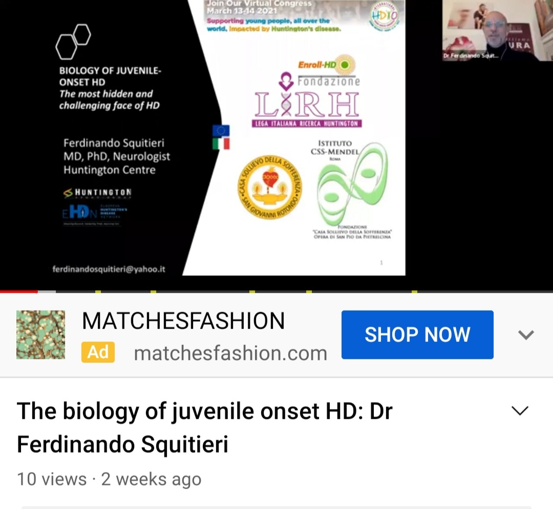Juvenile Onset HD is an even rarer form of HD. Our Congress featured several sessions on this &amp; we launched our new Registry. We'll share them all over the next few days. ow.ly/k0CK50EiW75