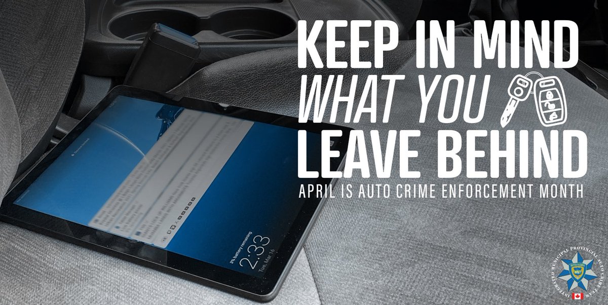 RoadSafetyLea's tweet image. Is your 🚘 a target for auto crime? Make sure no valuables are left visible, always lock doors &amp;amp; roll up windows (even if only away from 🚛for a minute) and park in secure, well-lit areas. #StopAutoCrime #CrimePrevention @icbc @IMPACTautocrime @LangleyCity_ @LangleyTownship