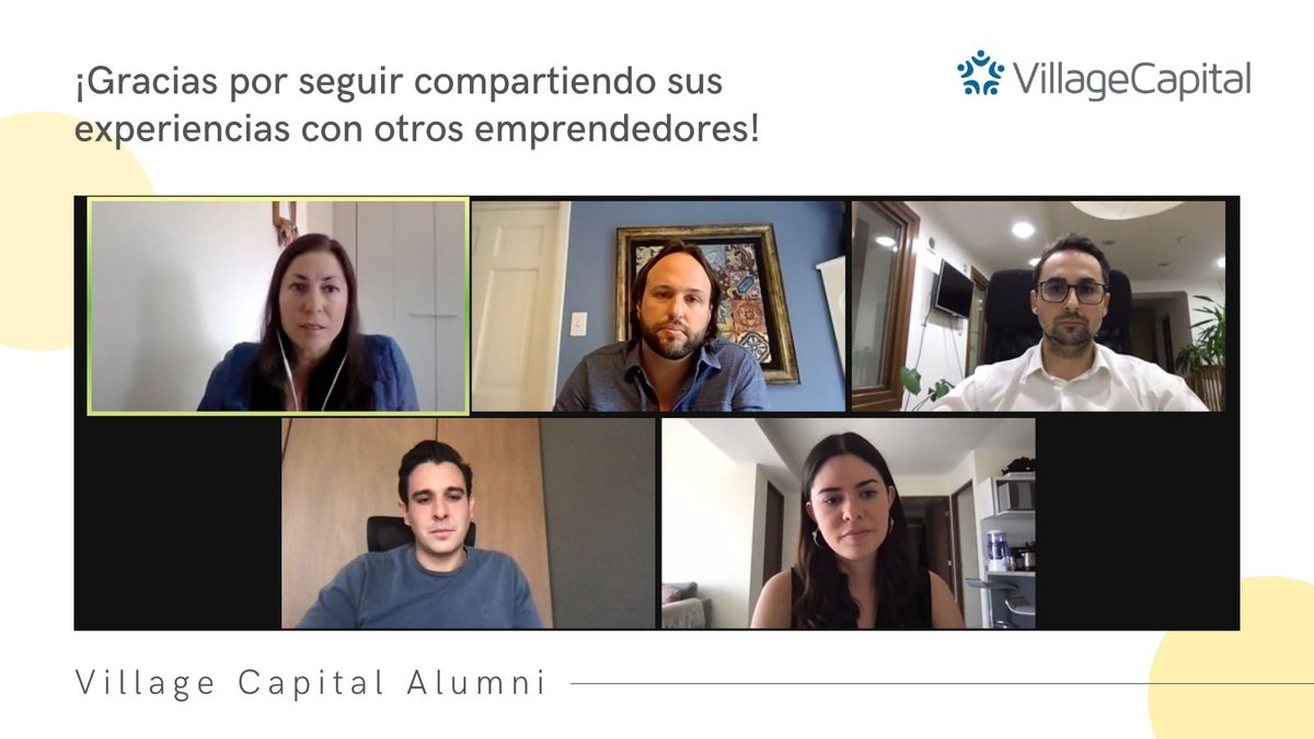 VilCap_Latam's tweet photo. De lo más importante para nosotros es que haya un intercambio de conocimiento entre #startups, ¡así ganamos todos! 
Muchas gracias a @genanem, @teocordoba, @BorisEsanu y @AlexBrena1 por compartir sus experiencias con otros emprendedores #VilCap🙌🏽💯 https://t.co/CoipVmThc7