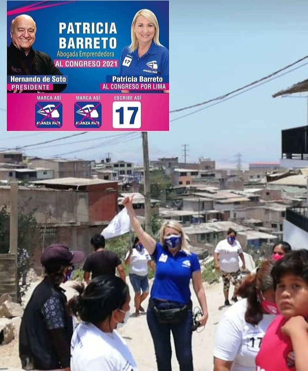 patbarmont's tweet photo. Gracias a todos mis seguidores y amigos por su gran apoyo. El día de hoy cerramos campaña con mucha fe y esperanza de poder trabajar por nuestro amado Perú. 
Este 11 de abril marca los tres Trenes y escribe el 17 para el Congreso Avanzas Tú Avanza el Perú. https://t.co/OBkiibOdRd