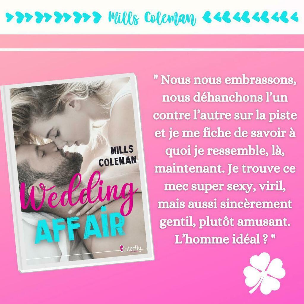 ButterflyEditio's tweet photo. ⭐️Extrait ⭐️ ⠀
⠀
La nouvelle romance "Wedding Affair" signée @millscoleman_ débarque bientôt sur vos liseuses ! ⠀
⠀
Les précommandes sont déjà ouvertes ⠀
➡️ https://t.co/IeT72TCghd⠀
⠀
*****⠀
Et si, pour Emma, se marier était la pire idée du siècl… https://t.co/MymEV6Xrbp https://t.co/wNugQu5k4p