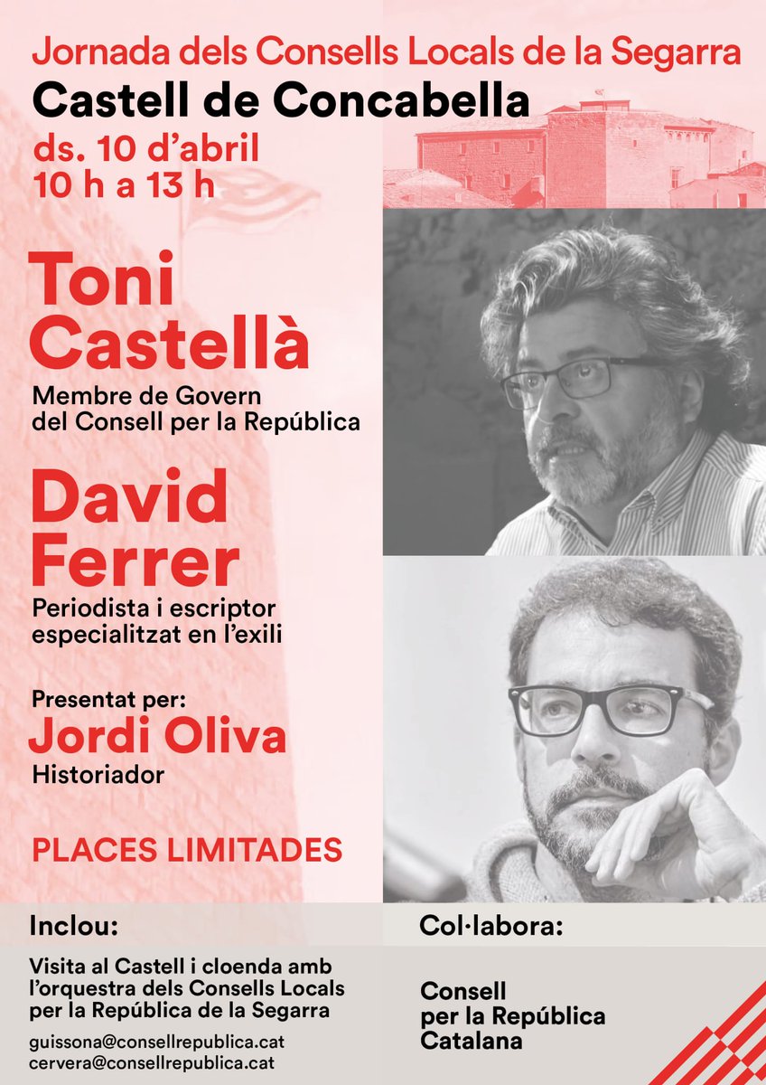 CLxR_Cervera's tweet photo. Voleu crear un #ConsellLocal  a #laSegarra? Teniu preguntes sobre la nova #IDRepublicana?
Voleu registrar-vos al @ConsellxRep?
Amb música, poesia de @FrediBentanachs i alguna sorpresa!
@CLxR_Cervera @CLxR_Guissona 
#PreparemNos https://t.co/y6YHCyfwQD