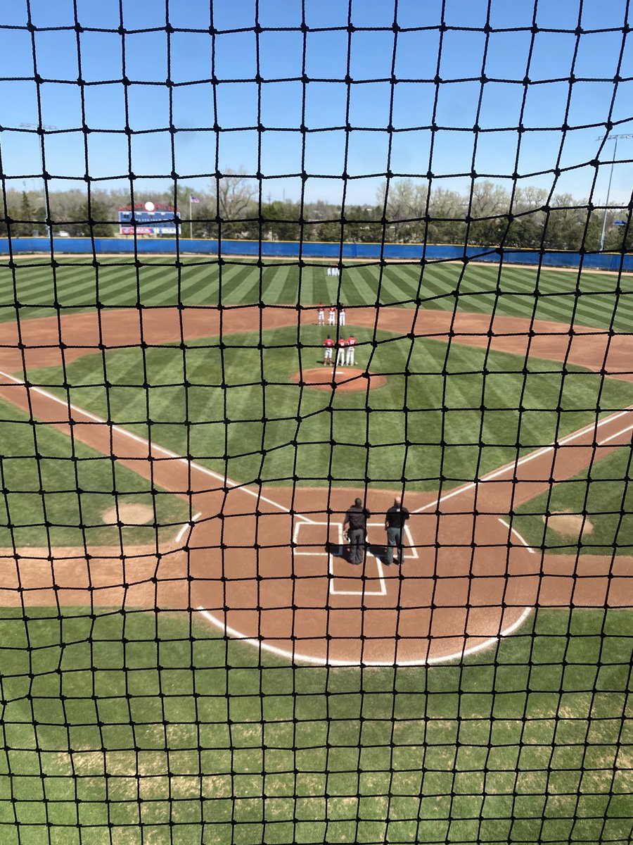 It’s a BEAUTIFUL day for baseball at Hobart Detter Field. Join us for a pair of games. First pitch 1:00 pm.