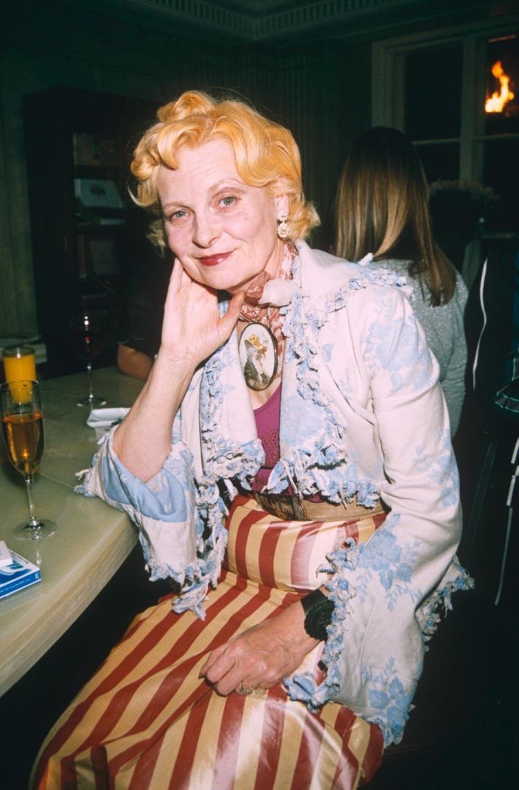 Happy birthday to the only queen i know, vivienne westwood 