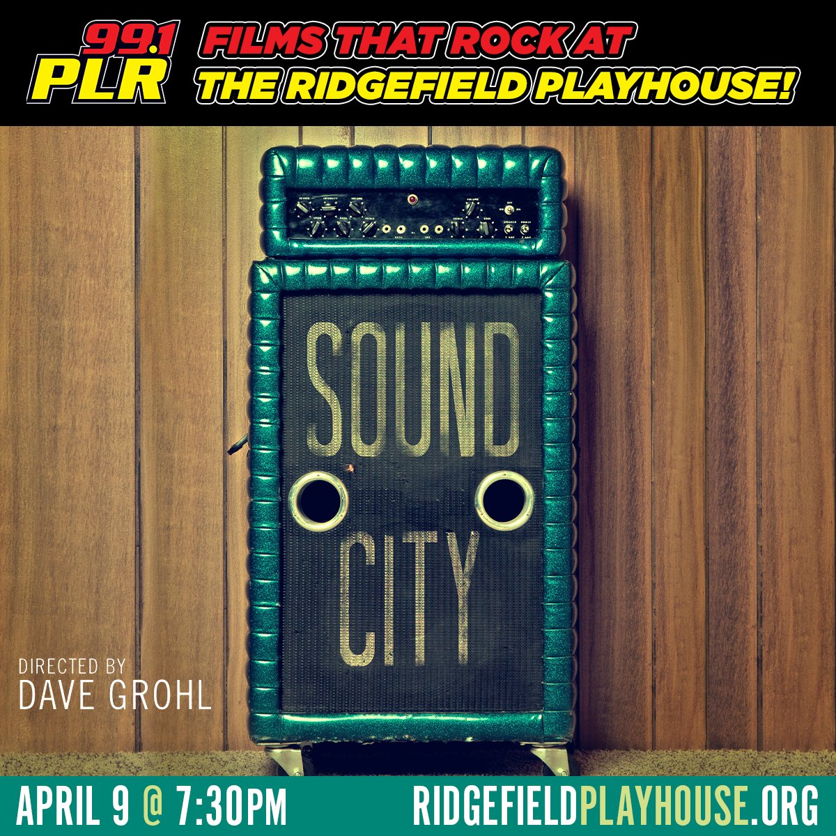 991PLRFM's tweet photo. The PLR #FilmsThatRock series continues this week with the #SoundCity Documentary directed by Dave Grohl at @RPlayhouse TOMORROW NIGHT at 7:30pm. Don't miss out!

Limited number of tickets on sale at https://t.co/kEYLX3mWb9 https://t.co/cq1iyx6XDN