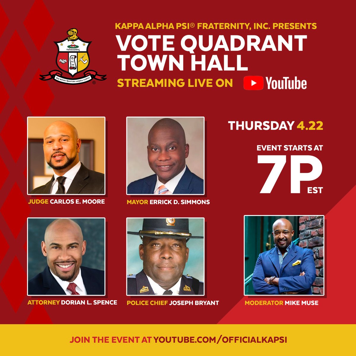 kapsi1911's tweet photo. We are counting down to an important discussion. Mark your calendars to join us on @YouTube with @votequadrant for a live town hall on April 22nd. #votequadrant, a strategic voting system to end police brutality. #nupesvote #nupes https://t.co/1B2LHAqByV