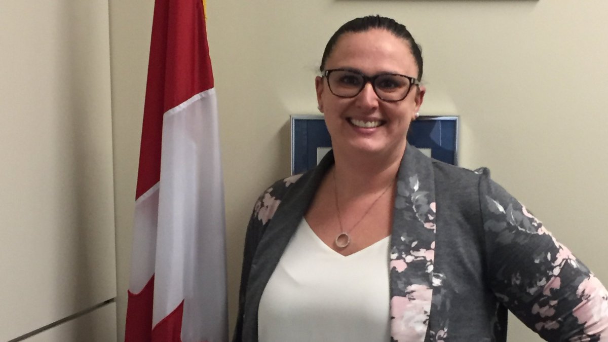 CityFortSask's tweet photo. Story: New domestic violence unit at #FortSask RCMP detachment announced. Cpl. Jennifer Brown takes on the  role of Domestic Violence Coordinator and will provide guidance and support on all cases. https://t.co/kOH8jox44C https://t.co/fcCBtOkP46