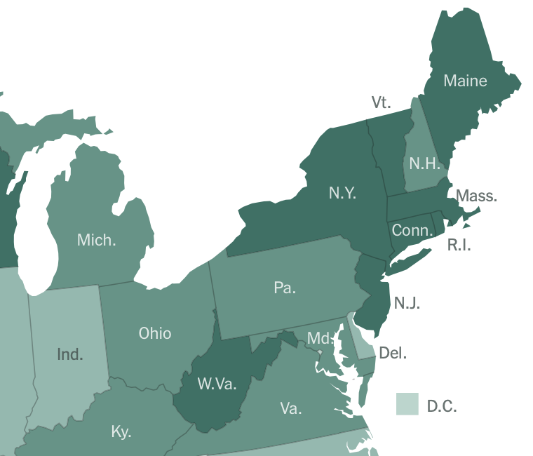 RI has been ranked #2 nationally for number of people who have been fully vaccinated! Thank you to everyone who has rolled up their sleeve to #CrushCOVIDRI! nyti.ms/3rZX7Af