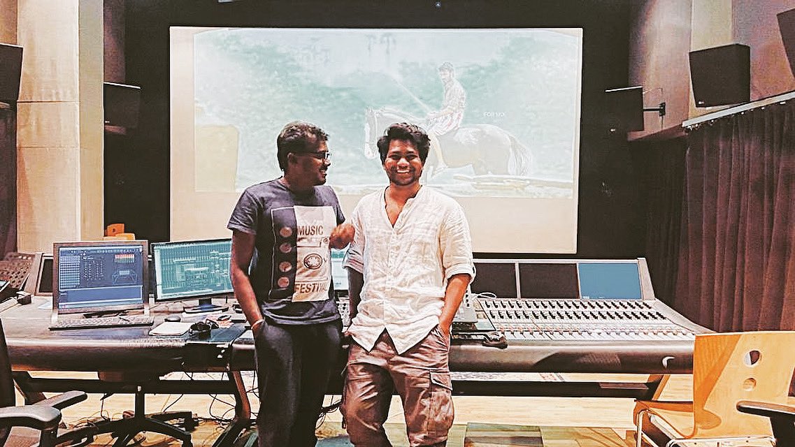 #Karnan #SoundDesign #SoundMix Twas exciting to race against time nd wrk with d highly spirited @mari_selvaraj Challenging te cliches s not new for him nd amazing to witness it happen at mix desk🔥 @Music_Santhosh always been a support and lit as always with songs nd score💥