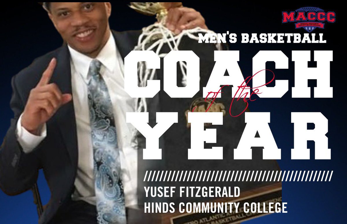 MACCCAthletics's tweet photo. Congratulations to 2020-2021 #MACCCMBB Coach of the Year, Yusef Fitzgerald!

#GreatnessBeginsHere https://t.co/HqZHvbzy1U