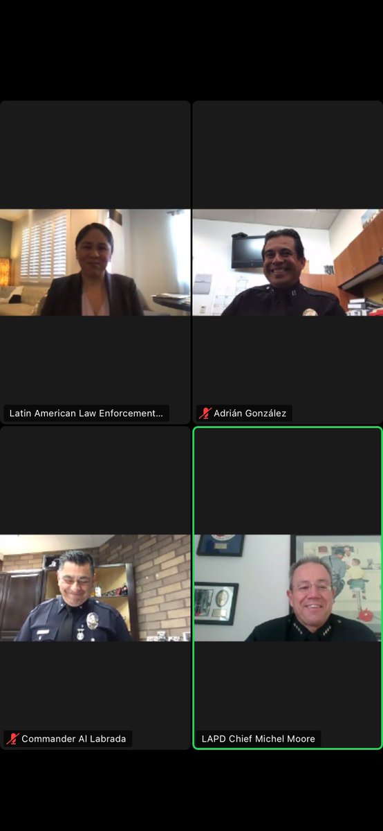 Yesterday, LALEY and HAPCOA co-hosted a virtual Lieutenant seminar to advance professional development.  We take a lot of pride in our seminars to help lead the Department into 2021 and beyond. We encourage you to join LALEY for future seminars and information.#Leadership