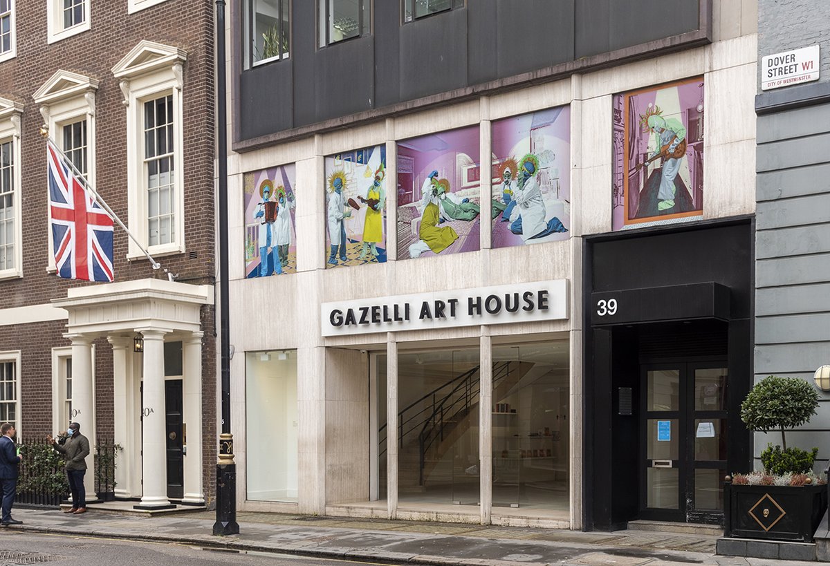ParsonsFineArts's tweet photo. Gazelli Art House, London // Now - April 18

Fine Arts faculty Artists Aziz + Cucher were commissioned to create this window project in honor of front line workers, and as an homage to the efforts we have all made to remain hopeful in these dark times. 

https://t.co/xMKY6f86lr https://t.co/WuzgCaUTLS