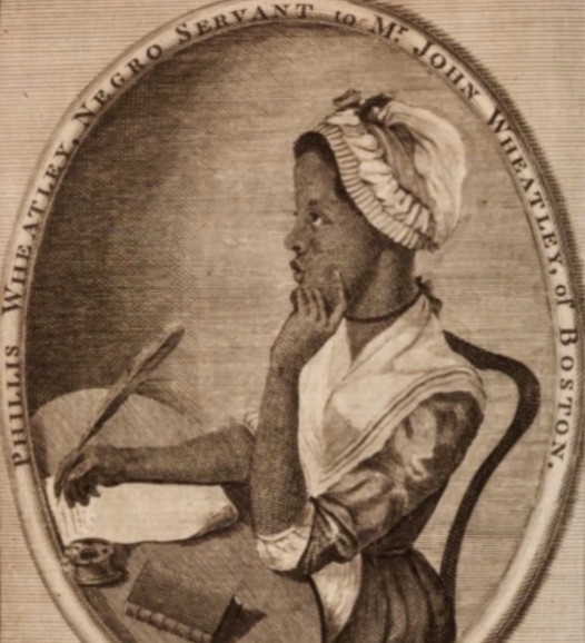 Gilder_Lehrman's tweet photo. This week in Black Lives in the Founding Era, learn about Phillis Wheatley, the first English-speaking person of African descent to publish a book in the US. Explore the various resources on her life &amp; work available on our site. 

➡️https://t.co/vCfM6SSKiA
#sschat #BLFE https://t.co/xZBSqN0pwS