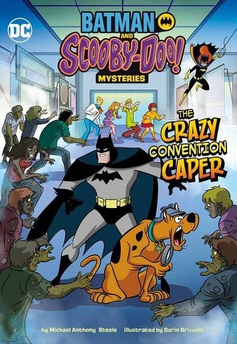 Superaustin152's tweet photo. So I guess Scooby-Doo is part of the #DCAU now can't wait to see the #WatchtowerDatabase talk about this XD
Probably Just using the art for the covers for these chapter books but still cool to see. https://t.co/Xdk08pMbgC