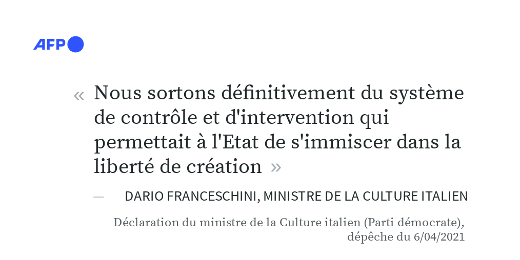 afpfr's tweet photo. Il ne sera plus possible en #Italie d'interdire la sortie d'un film ou de la conditionner à des coupes sur la base de motivations morales ou religieuses. Des films de Pasolini ou Bertolucci  l'avaient subi
Cinéma: clap de fin pour la censure en Italie https://t.co/kvKHmbbzhO #AFP https://t.co/JQuhuK695a