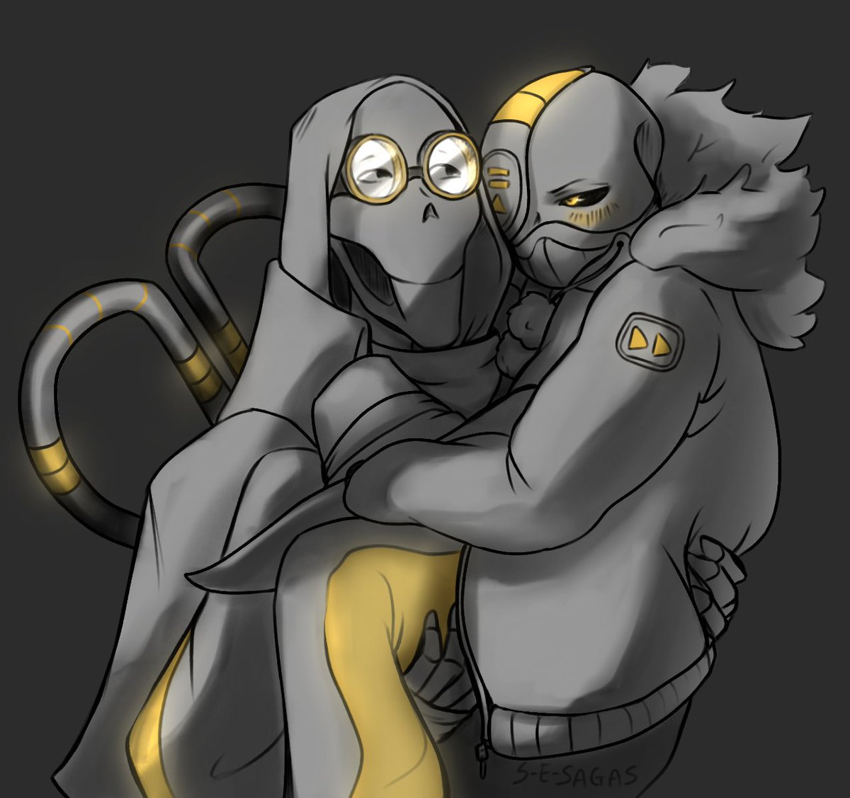 S_E_Sagas's tweet photo. Hoi! I love Rewind and Snares ♥♥ ><
I recently saw this tweet: https://t.co/NcynCCE5VB which inspired me this drawing :3 Hope you like it!
Snares -> @PudgyChee
Rewind -> @wishingstarjar
#undertale #undertaleAU #rewindsans #snarespapyrus #fontcest https://t.co/4D1pw33Wif