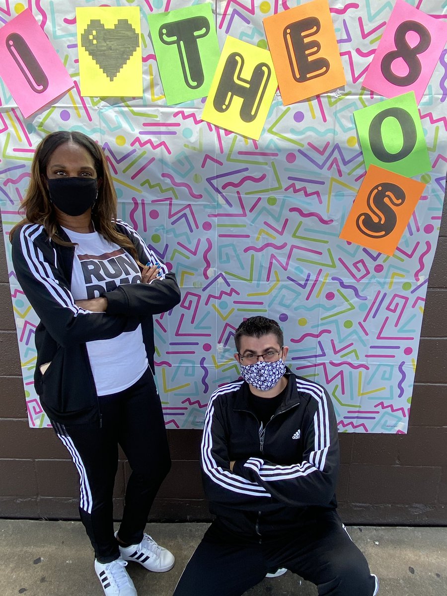 LeadWithLopez's tweet photo. “Lee on my legs,sneakers on my feet. D by my side and Jay with the beat” -Run @alief_middle @AliefISD #ThemeThursday #purposepassionpride #RunDMC https://t.co/SUSV9rkXGQ