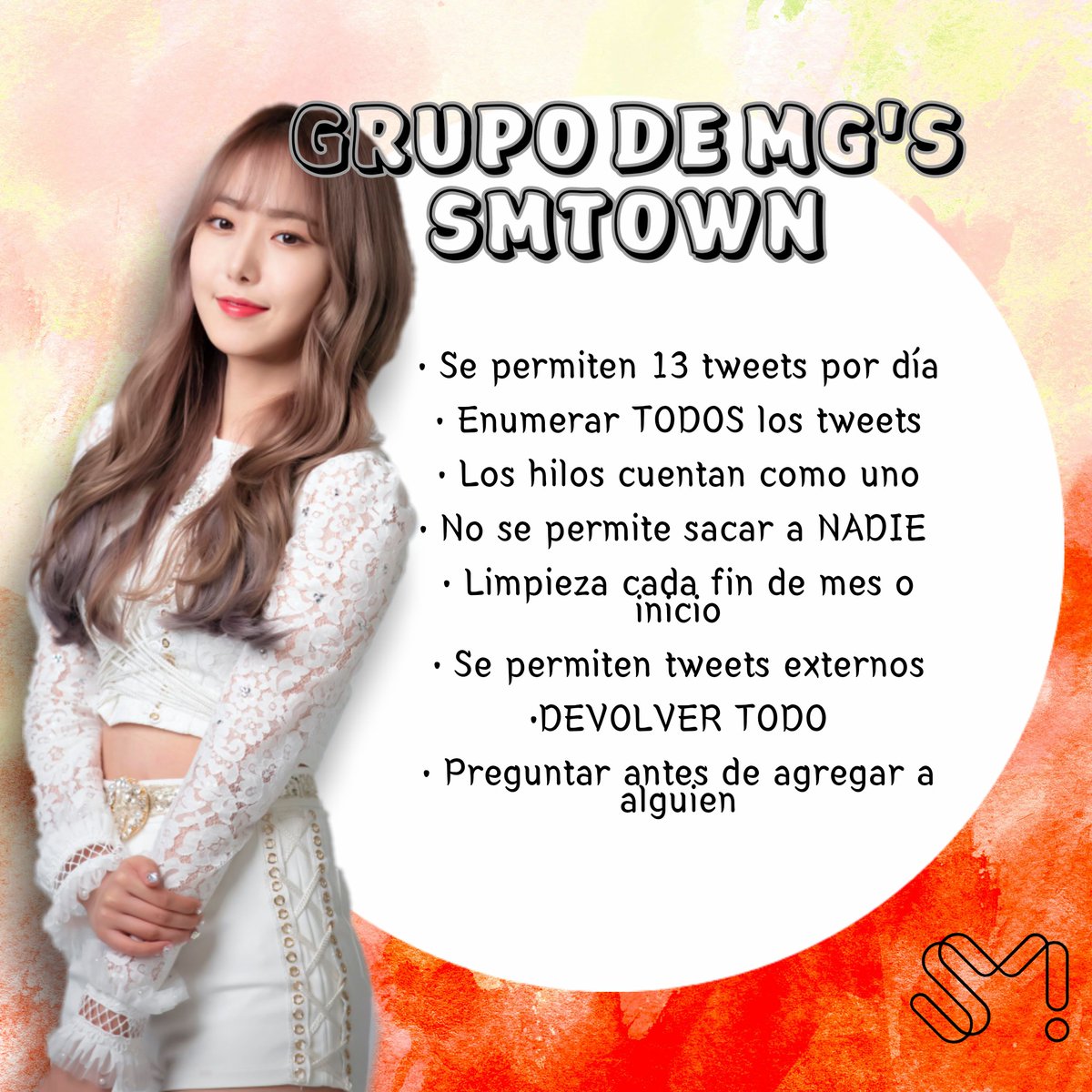 SMent_twt's tweet photo. ‼️‼️ ‼️GRUPO DE MG'S ‼️ ‼️‼️

En nuestros grupitos de 𝗠𝗚𝘀 se realizó limpieza y se liberaron varios cupos para todos aquellos solistas/grupos que deseen unirse. Sí deseas ser añadido deja tu mg, recuerda tener los dms abiertos en caso de no seguirnos! ☁️ https://t.co/jmCDXq9pbS