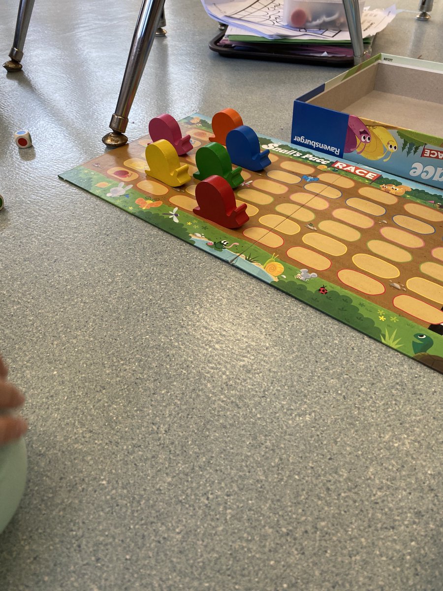 Which snail color do you think will win?  Snail’s Pace Race is one of our favorites!