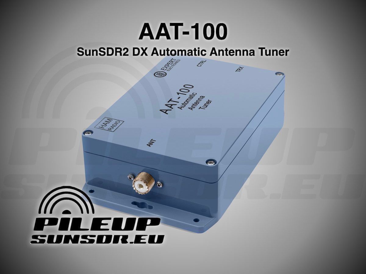 pileupdx's tweet photo. Spring sales on the new AAT-100 Automatic Antenna Tuner for #SunSDR2 DX! AAT-100 is the perfect match for the SunSDR2 DX and comes complete with 3m control cables. Offer valid while stock lasts, or until May 2. https://t.co/laFK5iBplH #hamradio #SDR #SunSDR2DX #SunSDR #radiosport https://t.co/ZGesrPSJQj