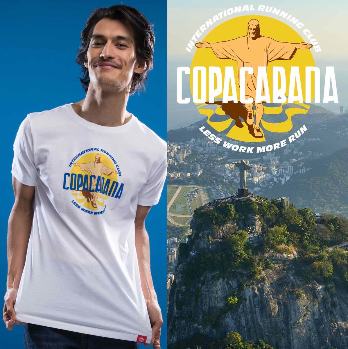 Un esprit #Carioca et l’envie irrépressible d’écouter une playlist de Chico #Buarque.
Le T-shirt #Copacabana blanc est disponible sur notre e-shop. Livraisons dans toute l’Europe, offertes à partir de 100 € d’achat. ⁠ ⁠Retours et échanges gratuits pendant 14 jours.