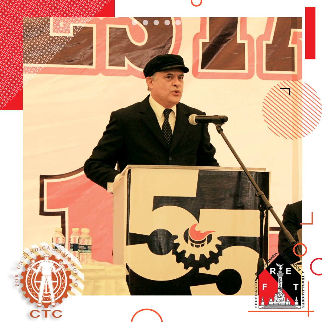 FretNacional's tweet photo. #PorUnaReciprocidadLaboral
“Regresar el poder de organización a la clase trabajadora y a fortalecer a todas las organizaciones del Congreso del Trabajo” - @ReyesSoberanisM, Presidente del Congreso del Trabajo, periodo del 2021-2023. https://t.co/DL6WTfQttU