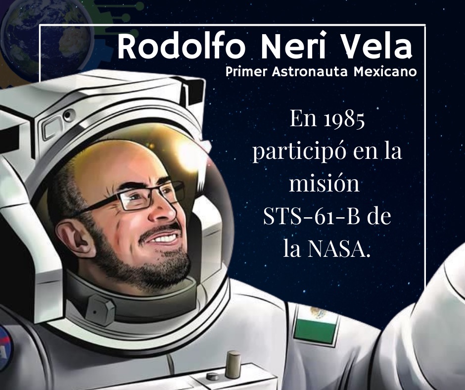 Infrage2's tweet photo. Conoce al primer mexicano en participar en una misión espacial de la NASA, ¿sabes quién es?

Síguenos en:
IG: https://t.co/rdrebXecgp
FB: https://t.co/kUixHYuof9

#Infrage #Tecnología #FelizJueves #HappyNCTDay #ToTheWorldNct https://t.co/q5uaejDlLy