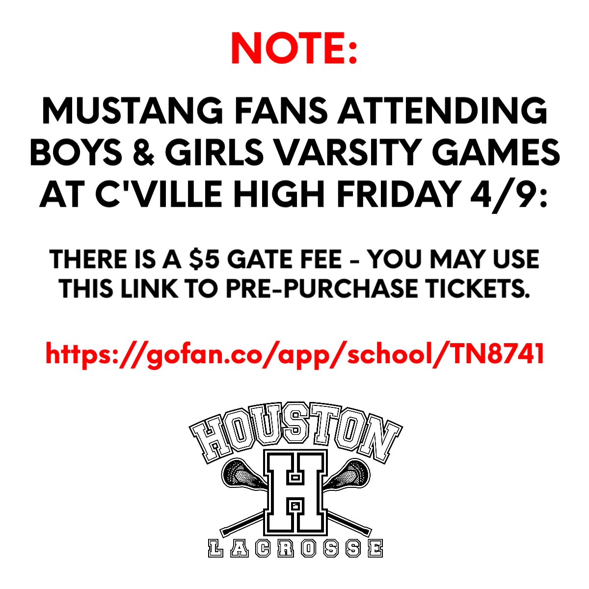 Houston Lacrosse Club (TN) tweet media