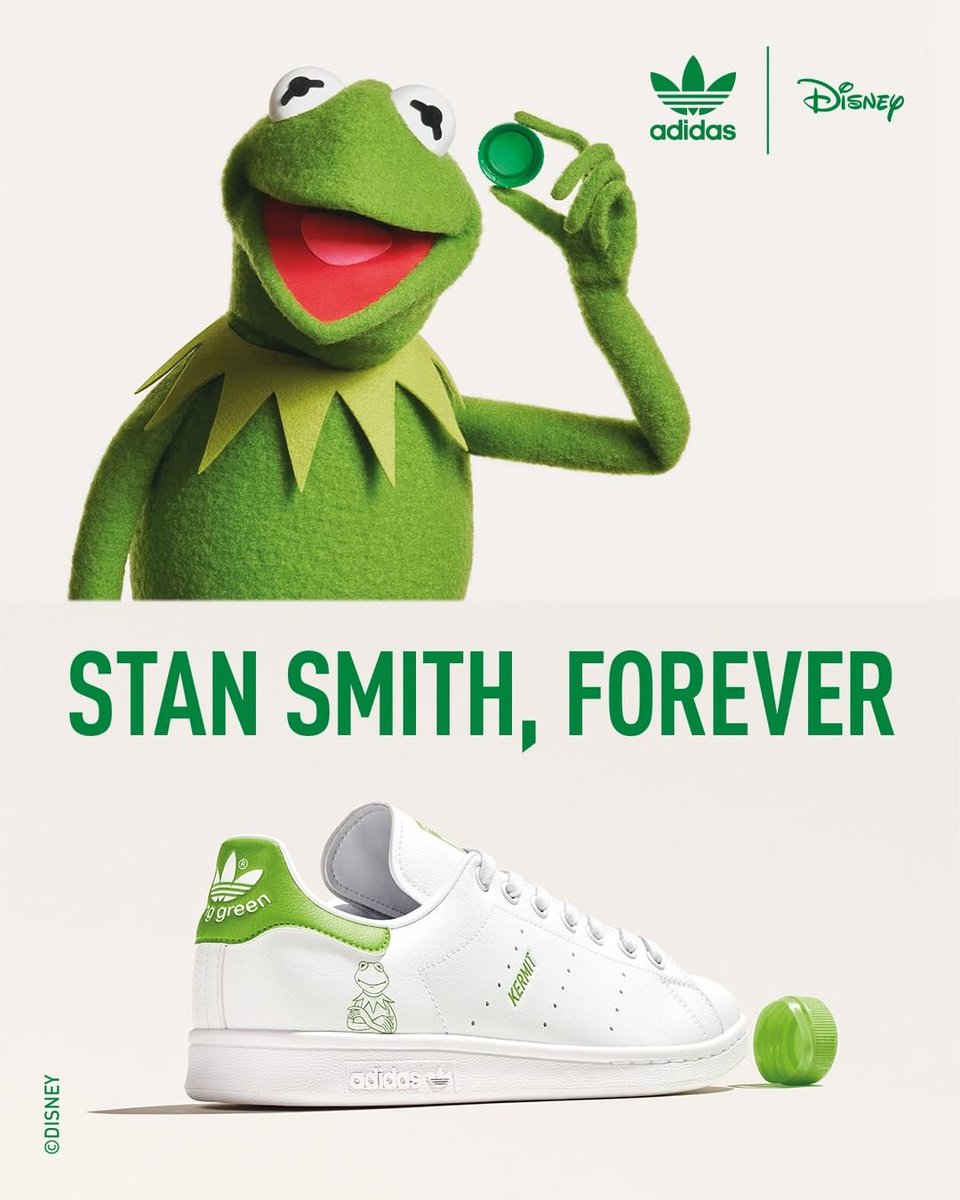 stan smith it's not easy being green