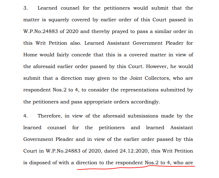 Timeline of Events: March 5 2021: Theater Owners asked Permission for Collectors to Hike PricesNo Action From CollectorsMarch 16 2021: 170 Theater Owners approach HC & HC orders Collectors to consider their Request (Writ Petition 5991 of 2021)2/4