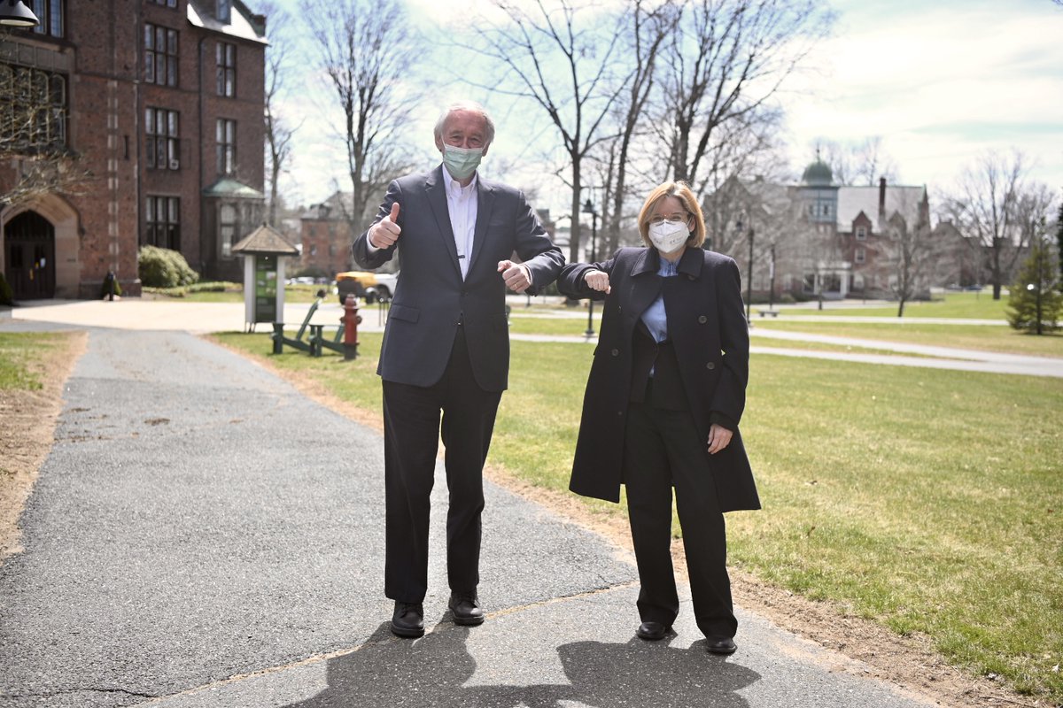 The beautiful campus of <a href="/mtholyoke/">Mount Holyoke College</a> is one of my favorite places. Yesterday, it was even better than usual as I got to spend some time with my friend <a href="/CarmenYulinCruz/">Carmen Yulín Cruz</a> to talk about climate justice.