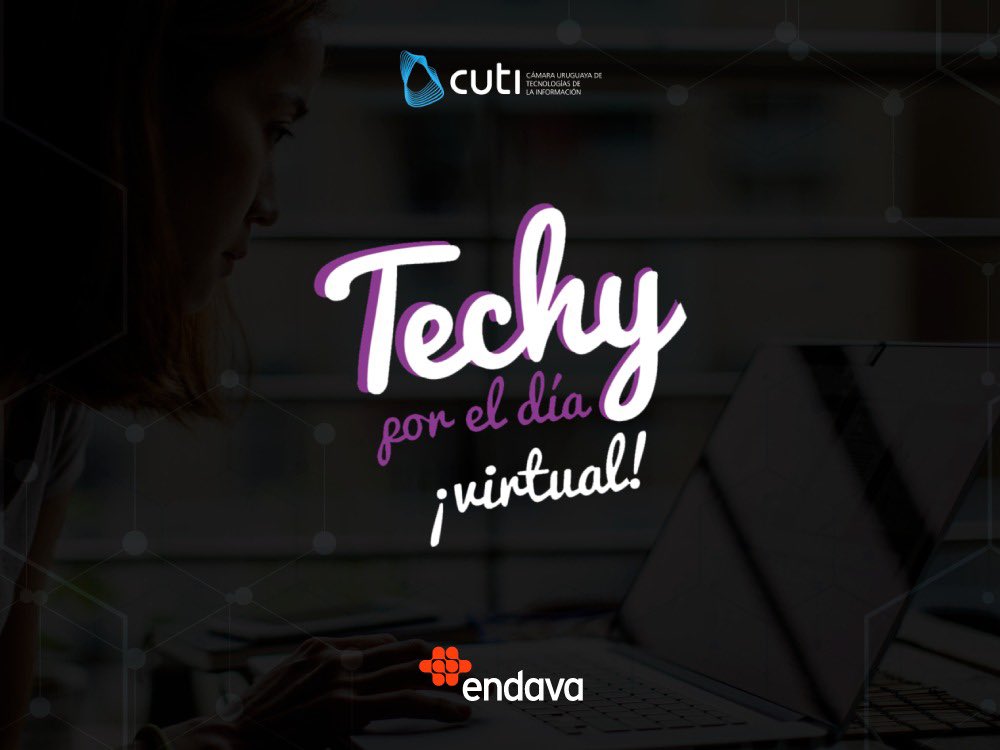 camisorio2's tweet photo. ¡Nos sumamos a #TechyxelDía!
Nuestras endavans compartirán su experiencia, consejos, cómo es su día a día y además contestarán todas sus preguntas. 
Inscripciones en este enlace https://t.co/UqpIQeDAwB
¡Los esperamos! @endavalatam @CutiUy https://t.co/d8YMj42HBl