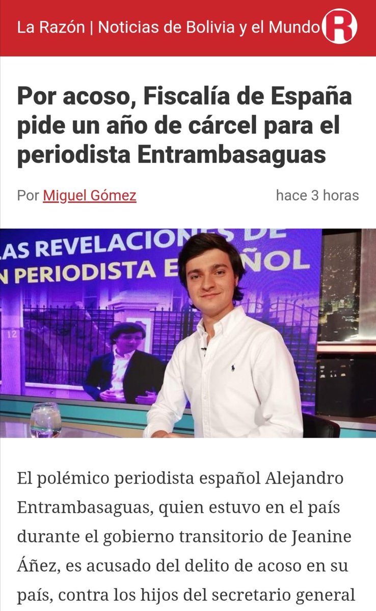 miaulatan's tweet photo. ¿Recuerdan cuando, entre otros ilustres, @HumbertVacaflor pidió que se le otorgara el premio nacional de periodismo a @entrammbasaguas, además de destilar odio, racismo y mentiras en/con/por muchos medios?
Todo tiene sentido ahora. https://t.co/UNBkULc3Vn
