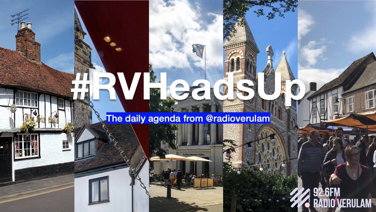 #RVHeadsUp Friday 9 April 2021

Your daily FYI from the digital team: 

📻10pm Dance at home to fantastic floor fillers and disco classics. 💃

Send requests by 7pm to 👇
FridayNightDisco@RadioVerulam.com or tweet the show <a href="/RVdisco/">Friday Night Disco</a>

11C 🌧️Showers