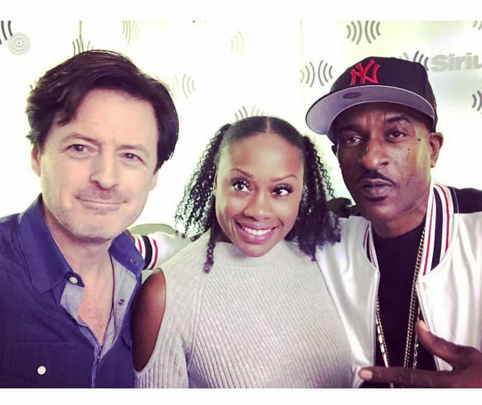 36.When I told Midwin that Rakim was coming on my SiriusXM show for a rare interview, we sneaked her in to meet him.  (I later reminded her that Rakim got to meet her, too.) @EricBandRakim