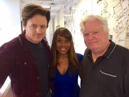 34. Comics loved her. With  @FrankConniff &  @JudyGold.
