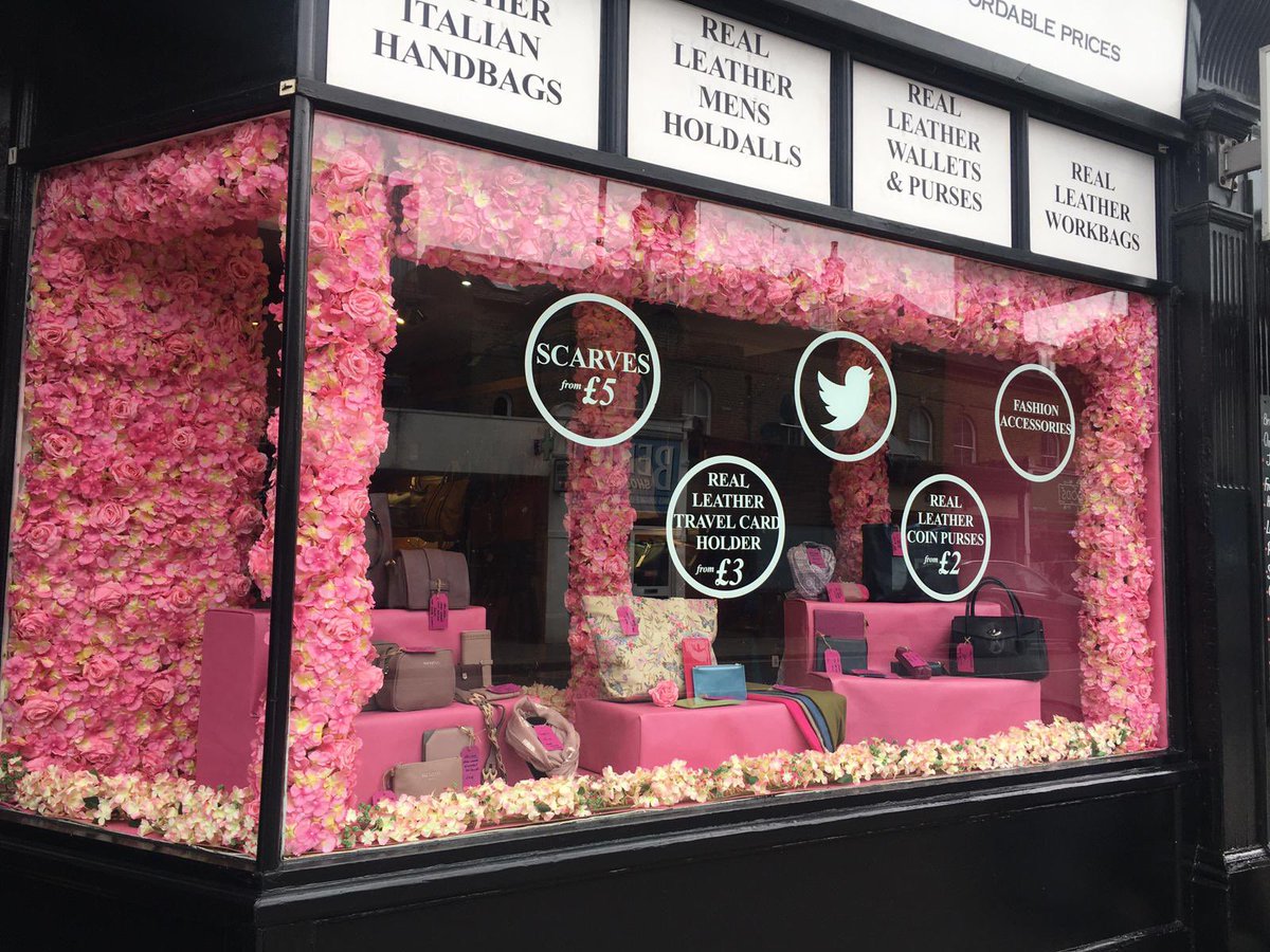 We are buzzing about being back next week! We’ve went for flowers in our latest window... bring on the spring and life after lockdown! New scarves, bags and accessories at our typically reasonable prices. #teddington #shoplocal #giftideas #localretail #hampton #twickenham