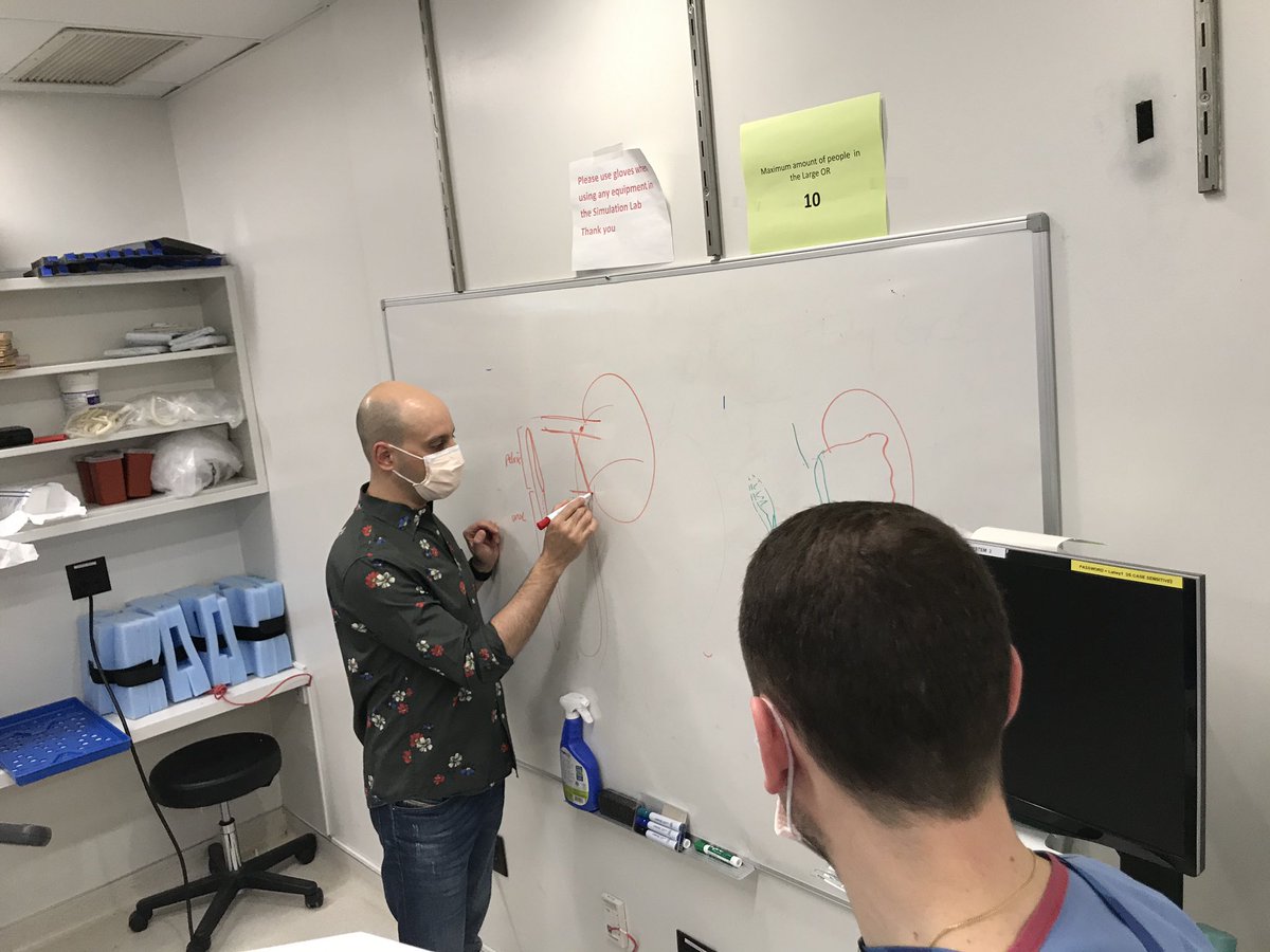 LaheyUro's tweet photo. More pics from robotic simulation session this AM with @marcmango1 and @CanesDavid https://t.co/8uUIQZDcKY