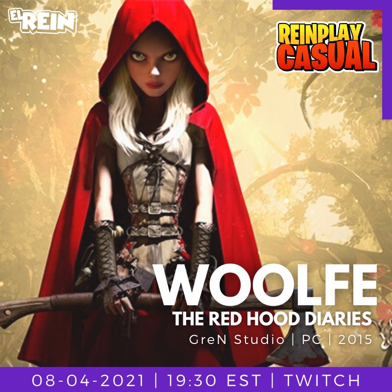 EltioRein's tweet photo. Hoy es jueves y toca stream en el canal del Tío Rein !! Vamos a jugar #woolfe por si eres fan de la Caperucita Roja.
Los veo en mi canal de https://t.co/olS6dhRtxQ A eso de las 19:30 hora Ecuador.🧡🎮
Ps. Vengan nomás que ya está pagado 😘
#elrein #streaming #streamer #apoyef https://t.co/khODW90oAa